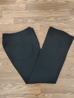 Banana Republic Black Pinstripe Women's Dress Trousers